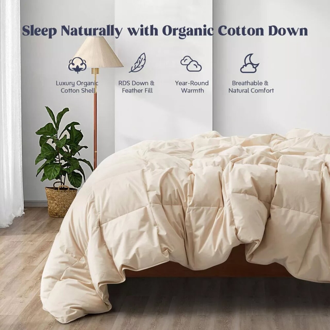 Feather filled blanket online